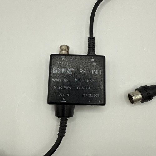 Sega Genesis OEM RF Unit MK-1632 AV Cable Adapter - Picture 2 of 16