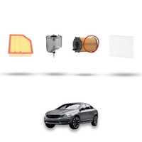 Hoffcar Wartungskit - 4 Filter Kompatibel Mit Volvo S60 II V60 Cross Country