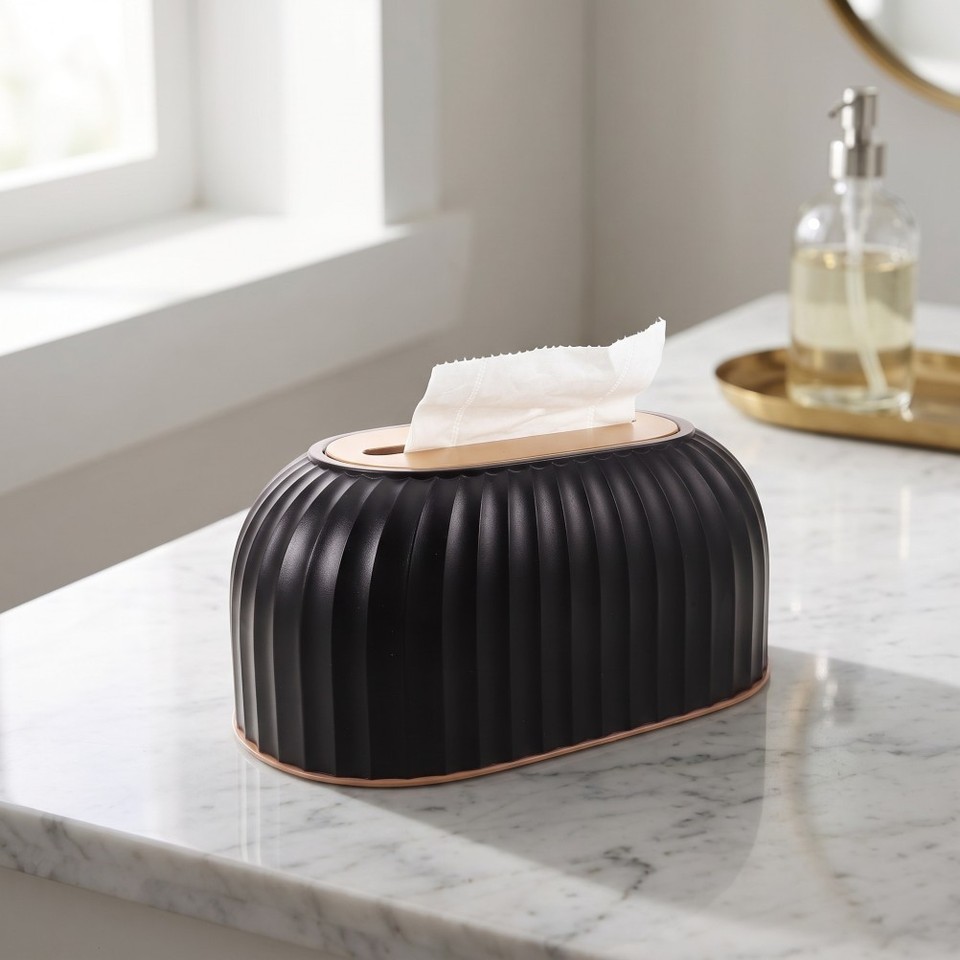 Spring Loaded Mailbox 2pcs Tissue Box Cover, Black Spring-Loaded Automatic Lifting | eBay ...
