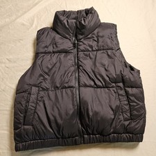 Ambiance Outerwear Black Puffer Vest Women s ...