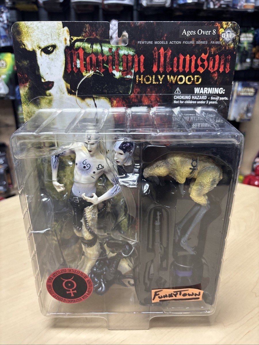 Marilyn Manson Holywood - Art Storm Fewture Models Action Figure Toy - Rare