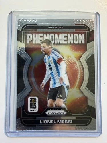 2026 Panini Prizm FIFA World Cup #19 Lionel Messi Insert Argentina Phenomenon