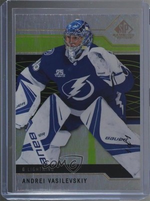 2018-19 SP Game Used Edition Green Storm 1/1 Andrei Vasilevskiy #75 1hh