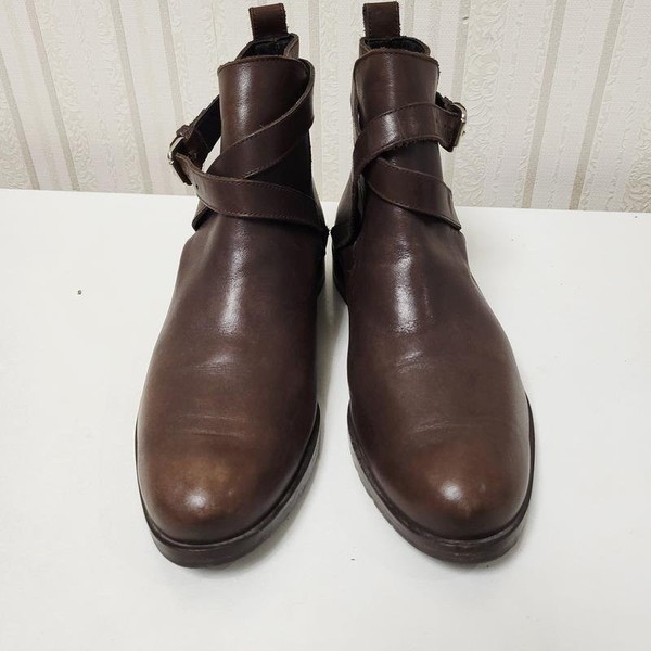 Women Navyboot Boots Brown 37 #5SM2