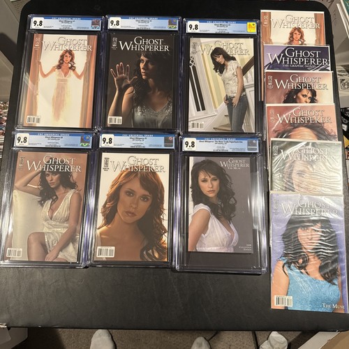GHOST WHISPERER 1,2,3,4,5 RI Lot All CGC 9.8 PHOTO VARIANT JENNIFER LOVE HEWITT