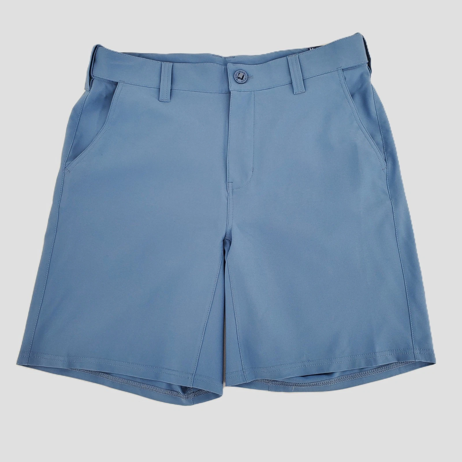Huk Mens Medium Pursuit Performance Shorts 8.5 Inch Inseam Fishing Shorts Blue