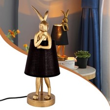 Table lamp Rabbit  Table Lamp Design Animal Rabbit Table Lamp white black 41cm