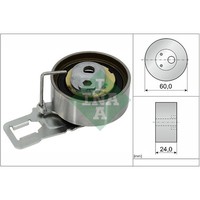 Spannrolle, Zahnriemen Schaeffler INA 531 0829 10