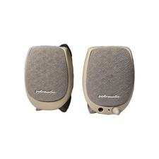 Polk Audio MM-10 Computer Speakers   Compact 3.5mm Desktop Pair   4" Mini...