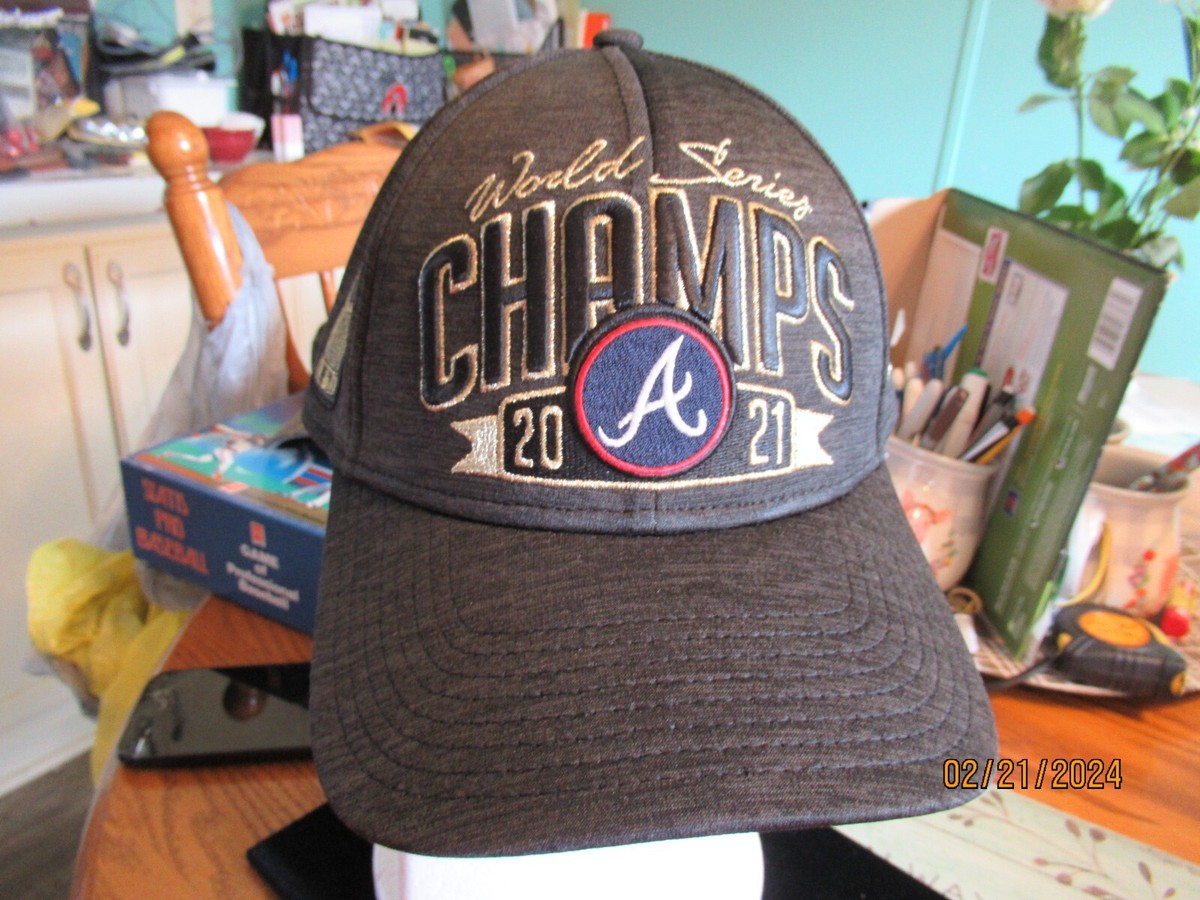 Atlanta Braves Era 2021 World Series Champions 9FORTY Locker Room