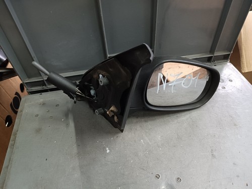 Renault Clio II BB0 Außenspiegel Seitenspiegel manuell vorne rechts Schwarz