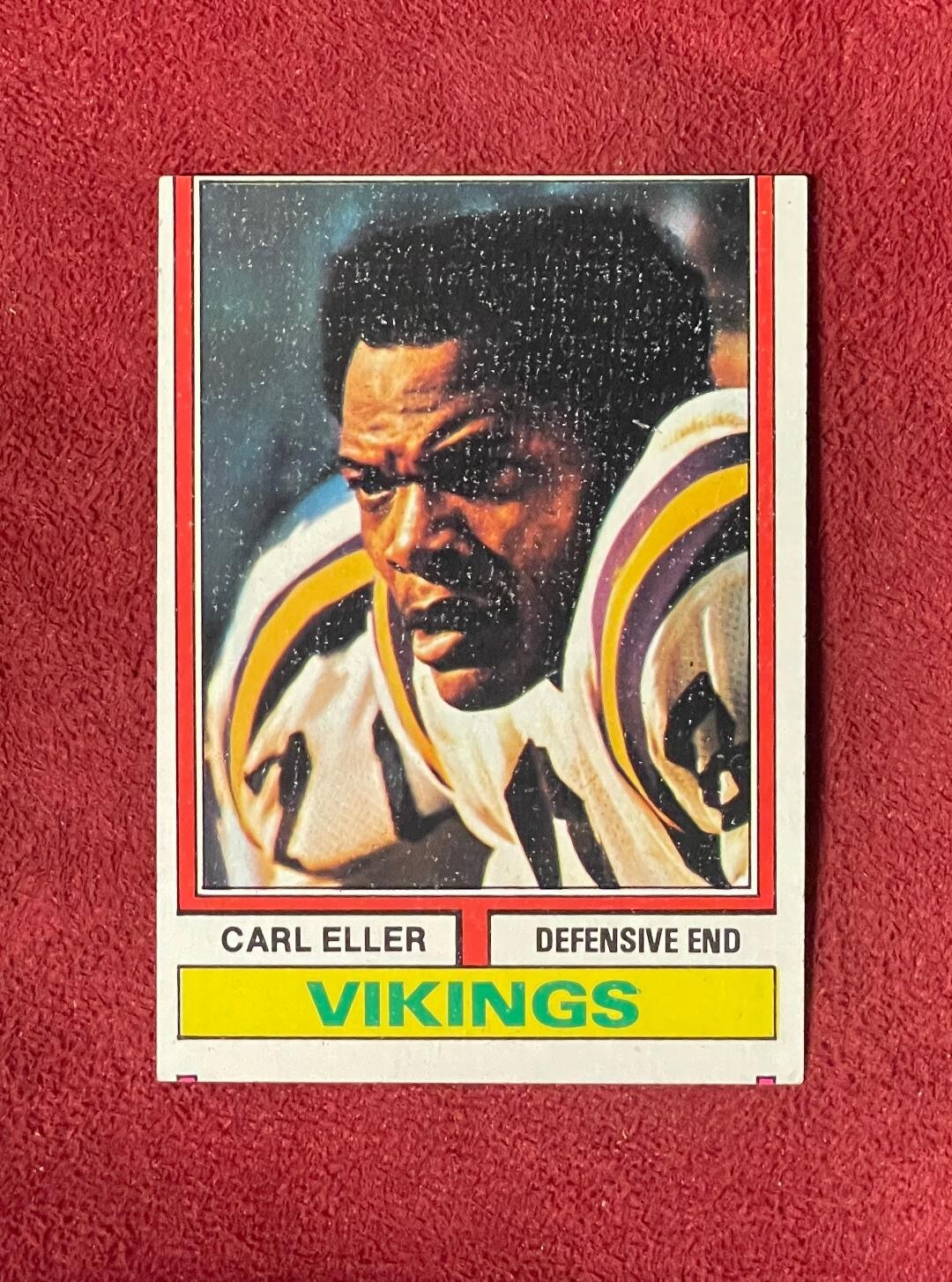 1974 Topps Carl Eller #5