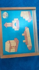 Alten Holzbaukasten von Berbis-Erzgebierge