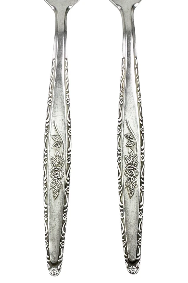 Lote de 4 tenedores de postre para ensaladas Stylecraft SYF2 acero inoxidable Japón T&N satinado negro rosa Foto 3 de 4