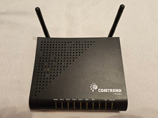 Comtrend model AR-5381u ADSL2 Router black wireless DSL Internet NO power cord