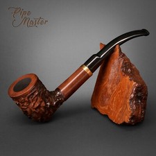 Mr. Brog HAND MADE WOODEN TOBACCO SMOKING PIPE 366 Gypsy Tomahawk  +  BOX