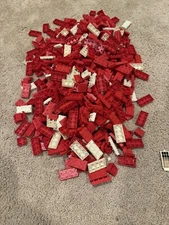 Vintage American Bricks Building Bricks Lot of 570pc