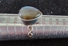 14 X 9mm Labradorite Teardrop Solitaire 925 Ring SZ 7 — photo 2