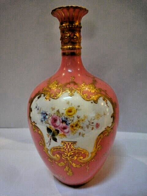 花瓶 Crown Derby Crown Derby - Vase with handles - British, Derby