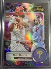 2022 Gold Label Base Class 1 Black #58 Bryce Harper - Philadelphia Phillies