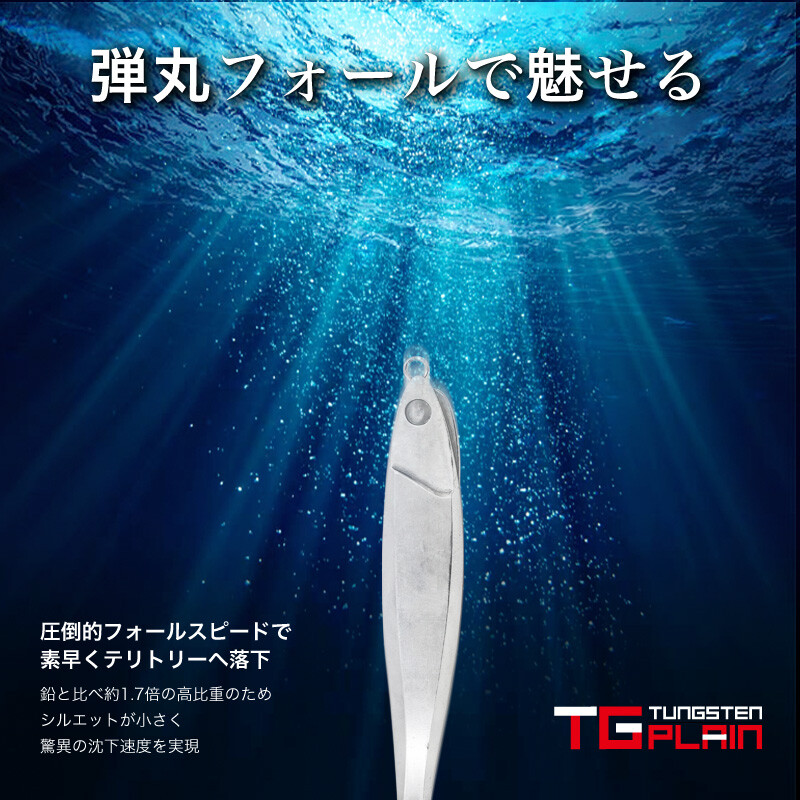 FUNKS TG Plain Tungsten Jig Unpainted Metal Jig Solid 500g JAPAN NEW! - Image 6