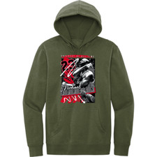 NEW Art Society x Retro Kings AIR MJ 23 90s OLIVE Hoodie SM-4XLARGE MADE IN USA