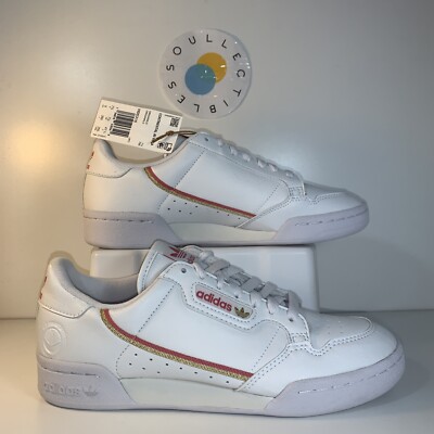 Adidas Originals Continental 80 ‘White Hazy Rose’ Vegan Shoes Women’s Size  US
