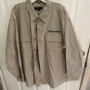 KayJet Safari Wear Long Sleeve Shirt Wilderness North Khaki
