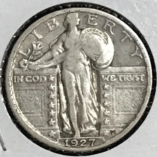 U.S. Standing Liberty Quarter XF 1927