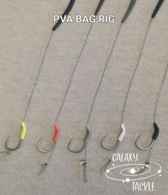 Karpfenangeln PVA Bag Rig - Ready Made PVA Bag Rigs 15lb