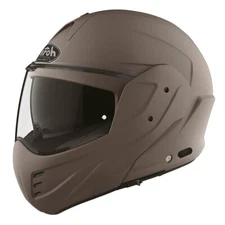 Airoh Mathisse Matte Bronze Folding Modular Helmet Double Approval