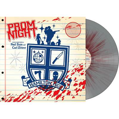 Paul Zaza / Carl Zittrer - Prom Night Coloured Vinyl LP Limited Edition New 