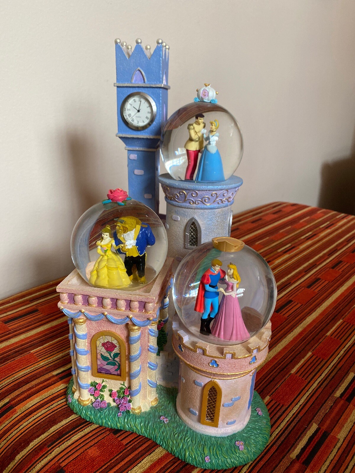 disney princess castle snow globe
