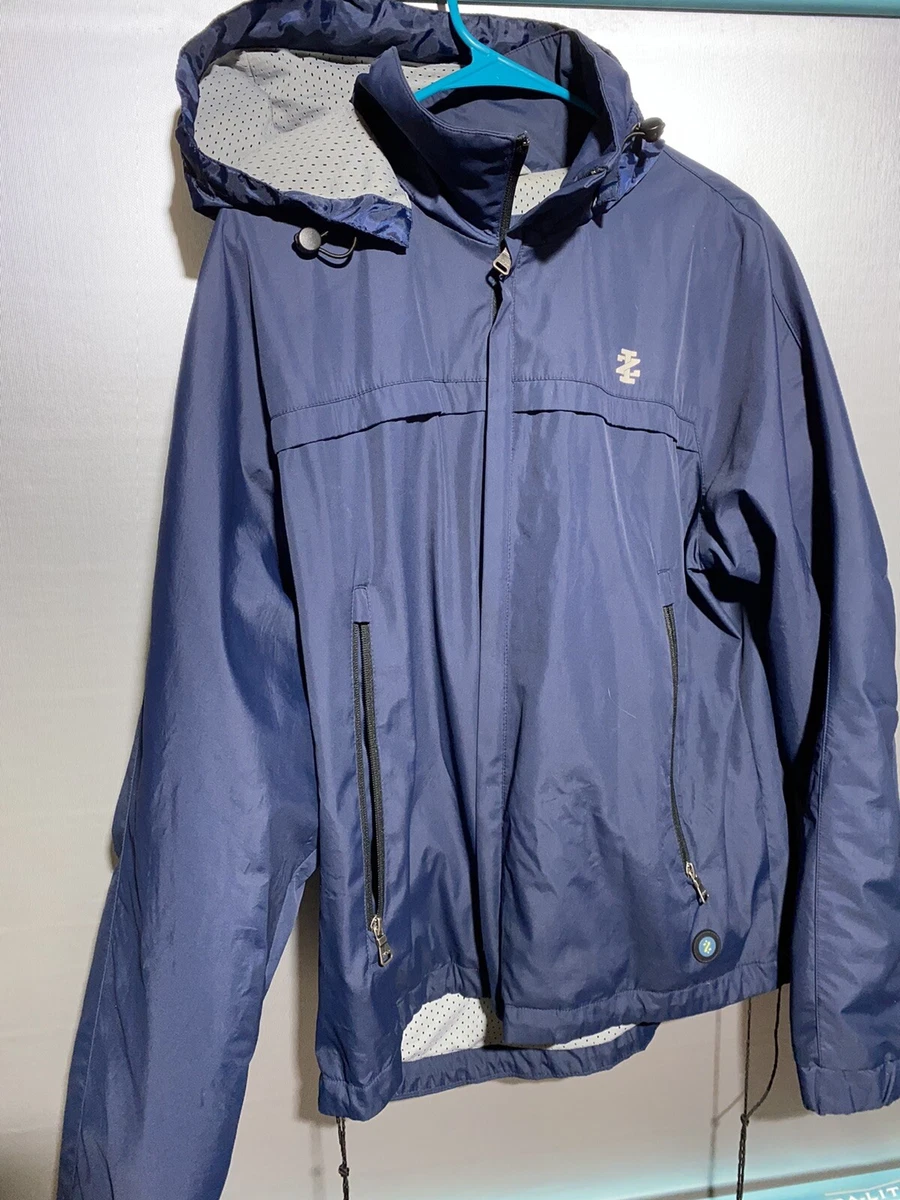 IZOD PFX Performx Outerwear Blue Winter Jacket Men s Size Medium Windbreaker