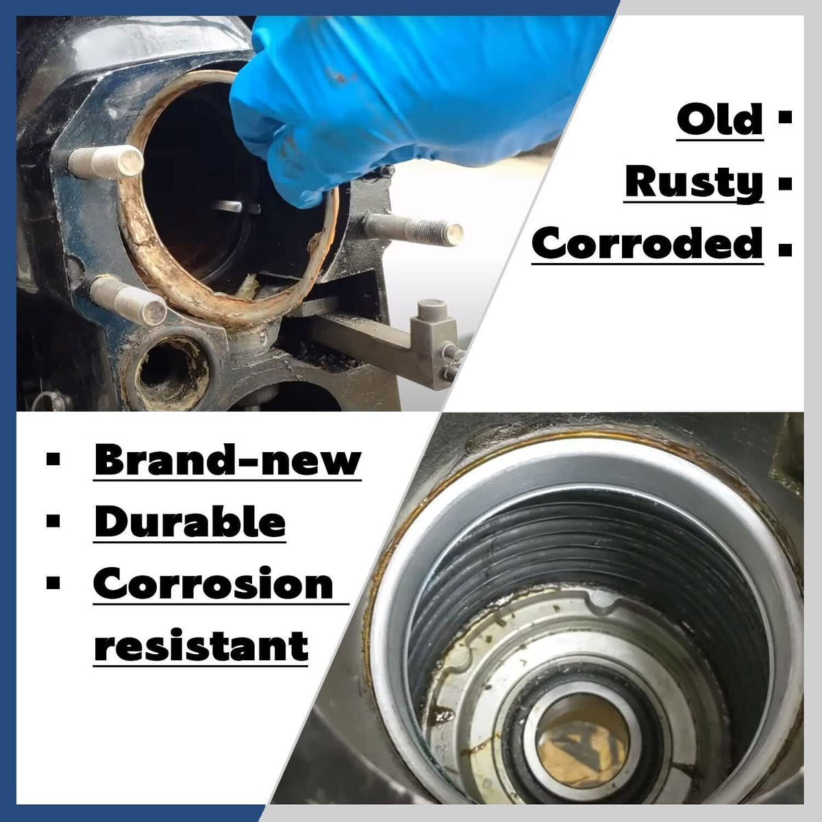 Replace For Mercruiser Alpha One Gen II 1991 and Up 816607 Bellows