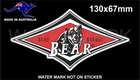 BEAR SURFBOARDS STICKER SURF BOARD