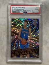 2022 Revolution Chet Holmgren Rookie Revolution-Fractal PSA 9