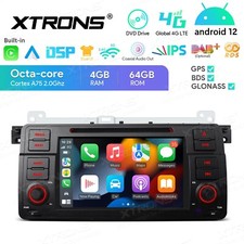 Autoradio Android 12 4/64gb Stereo Auto 7" BMW E46 CarPlay Navi GPS Xtrons WIFI - Miniatura 4