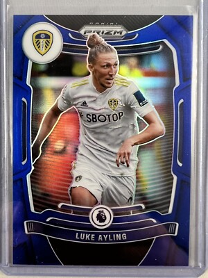 Luke Ayling 2021-22 Prizm EPL Premier League Blue Prizm #/340 SP Leeds United