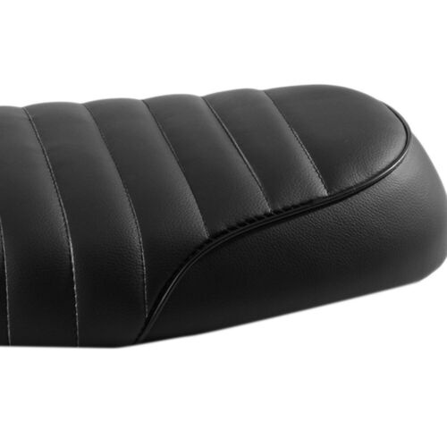 Black PU Flat Hump Cafe Racer Seat For Honda CG125 CB CM CL XL 125 250 350 450 - Picture 10 of 10