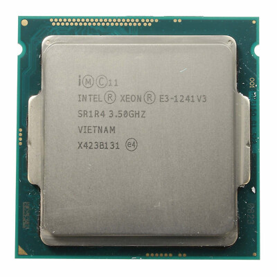 Intel Xeon E3-1241 v3 CPU Sockel 1150 4C  3,5 GHz 8M 5 GT/s - SR1R4