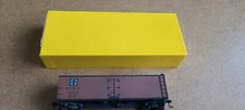 Accurail HO Santa Fe 40' Wood Reefer #4808 (weathered)