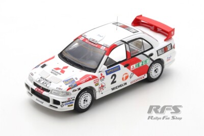 Mitsubishi Lancer Evo III Vatanen Rallye Hong Kong Beijing 1996 1:43 Spark 6514