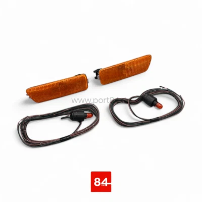 VW Golf 4 Bora Jetta MK4 US Sidemarker Satz Seitenmarkierungsleuchten orange USA - Bild 1 von 3