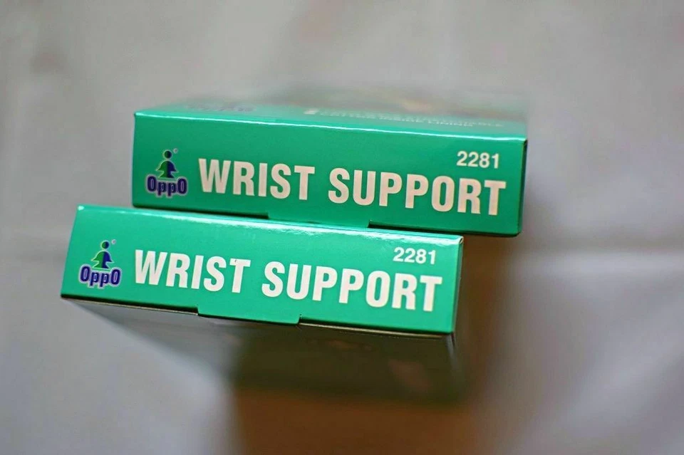 2 X Oppo 2281 Wrist Brace Elastic Support Splint Sports Wrap Arthritis Pain Sz L - Image 4 of 4