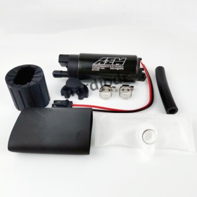AEM 50-1000 340LPH High Flow In-Tank Fuel Pump with Strainer & Installation Kit