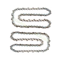 "2X SäGekette 30Cm 1,3Mm 3/8\" 45 Tg FüR Deltafox DG-ECS 1830 Elektro Kettens"