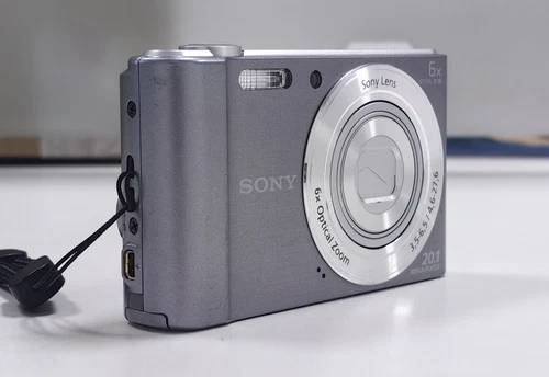 Sony Cyber-shot DSC-W810 CCD Digital Camera Silver Grey-85% New - Picture 7 of 8