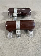 100 OHM 25 WATT WIREWOUND ADJUSTABLE RESISTOR New Pack Of 2  By Tru Ohm