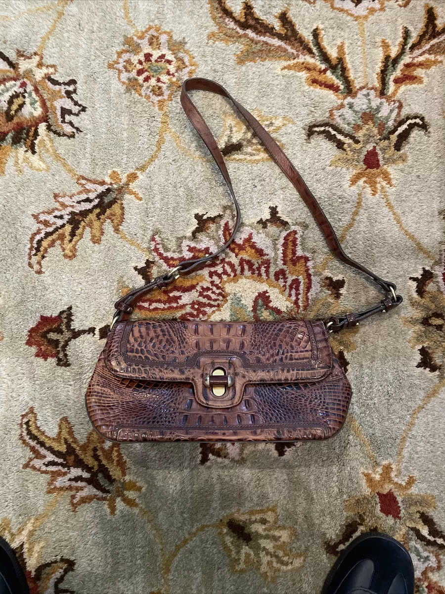 BRAHMIN ALLIGATOR PURSE (used)